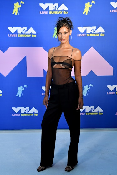 Bella Hadid attends the 2020 MTV Video Music Awards