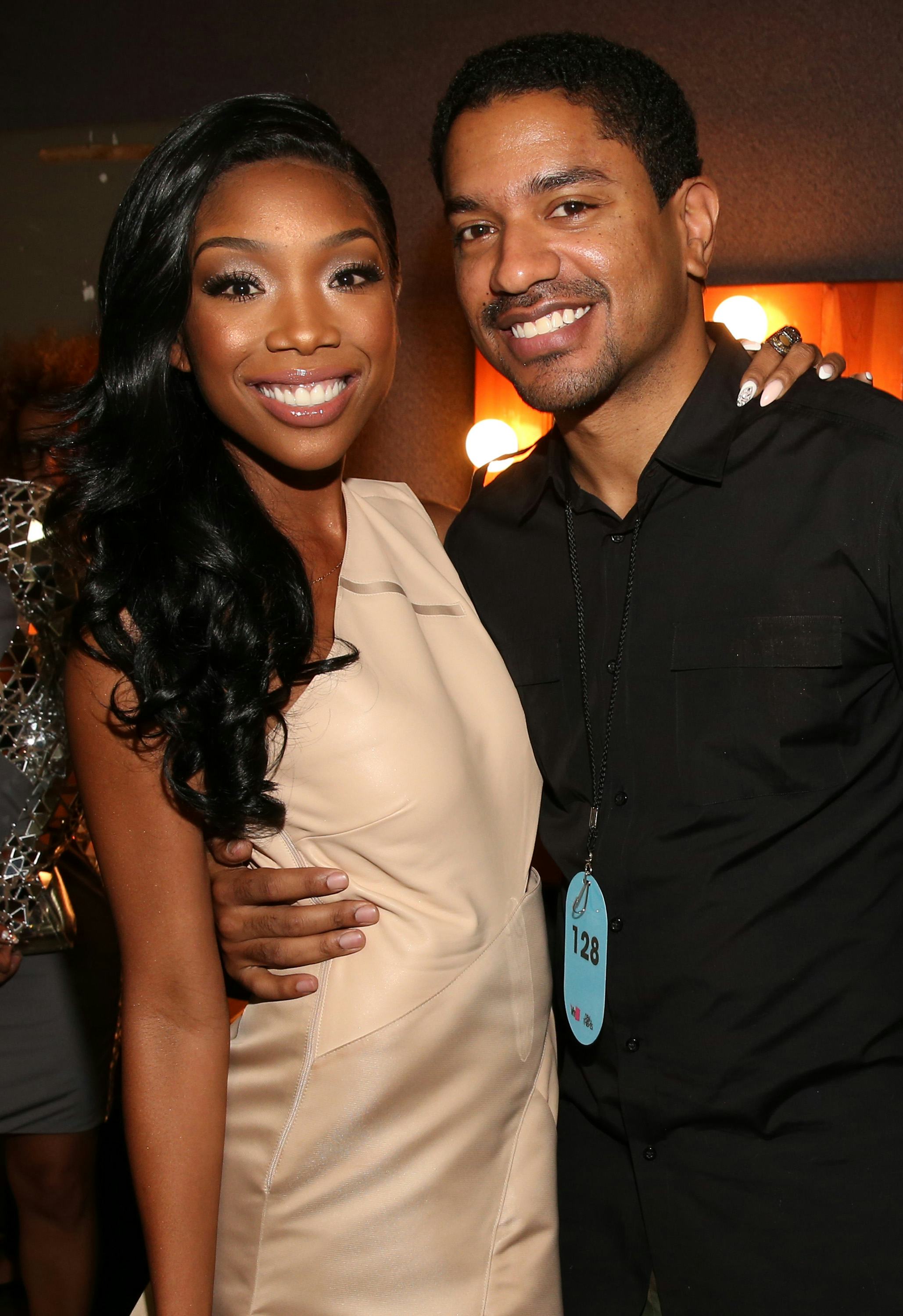 Brandy and Ryan Press in 2012.