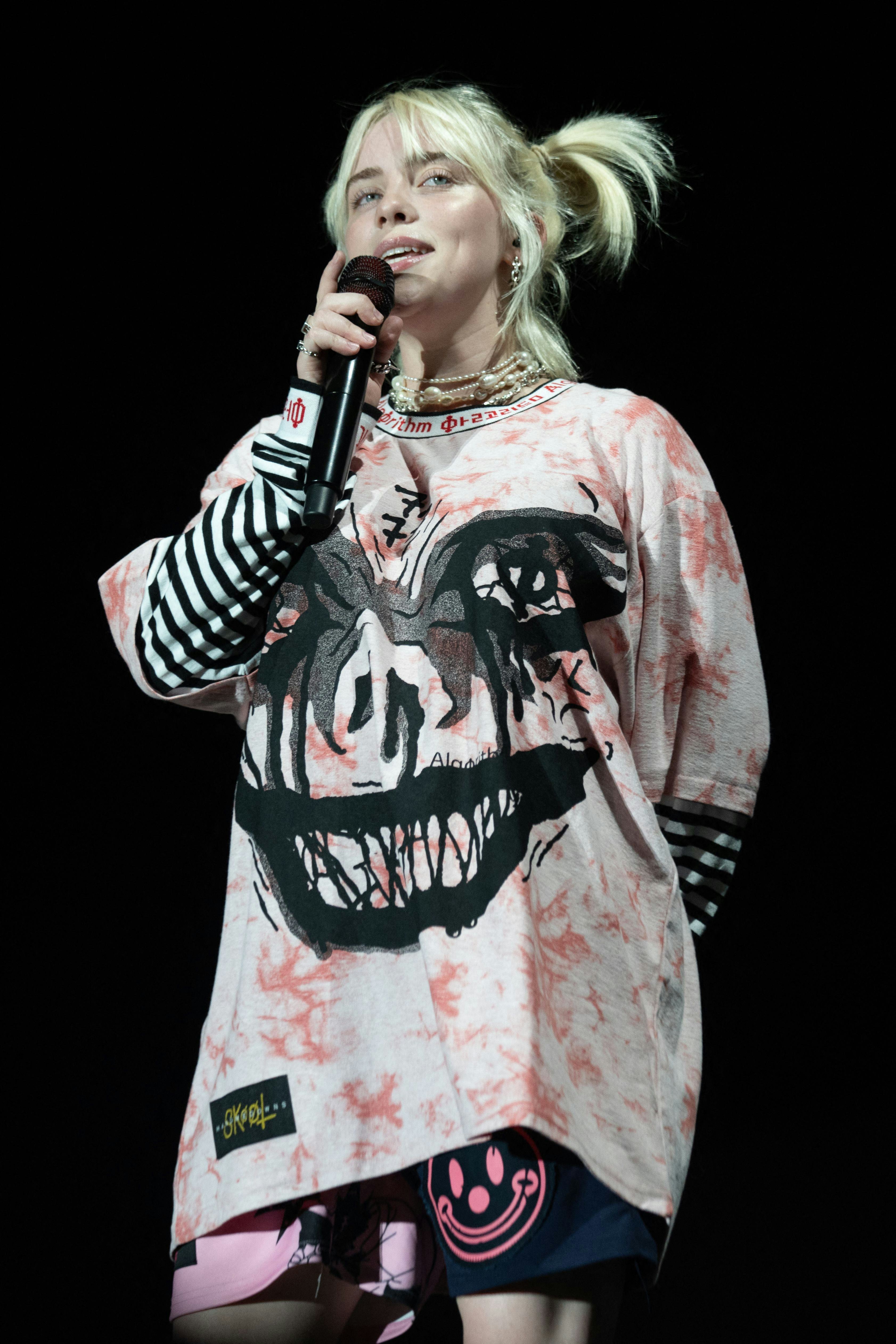 Billie Eilish has some of the spookiest lyrics for Halloween Instagram captions. 