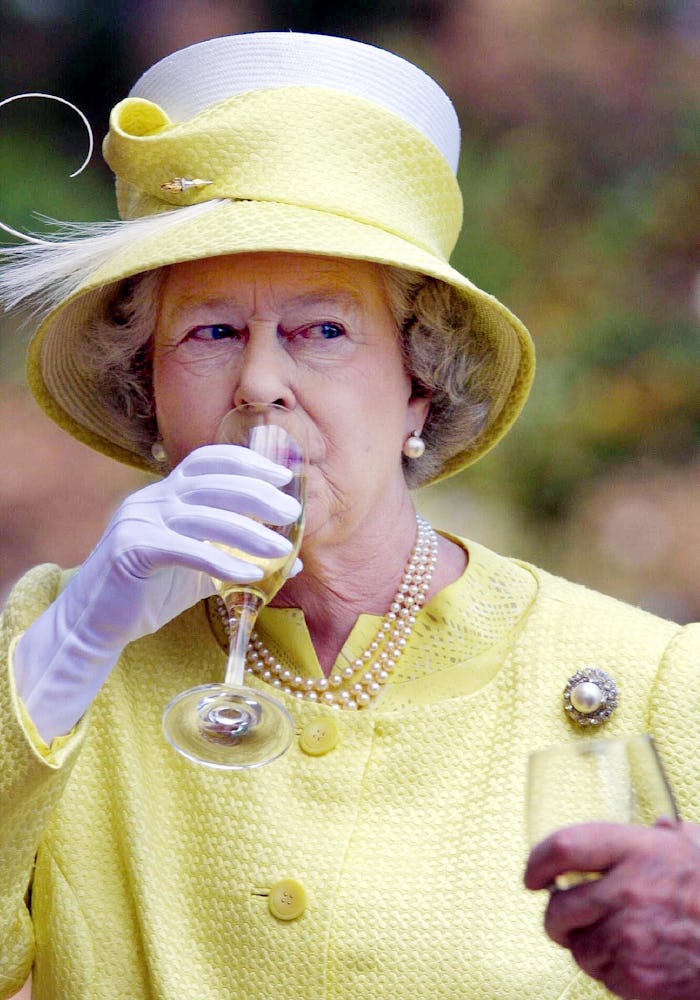 Queen Elizabeth's daily martini  might be taken away.