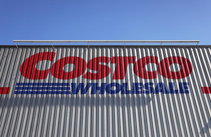 INGLEWOOD, CALIFORNIA - FEBRUARY 25: The Costco logo is displayed at a Costco store on February 25, ...
