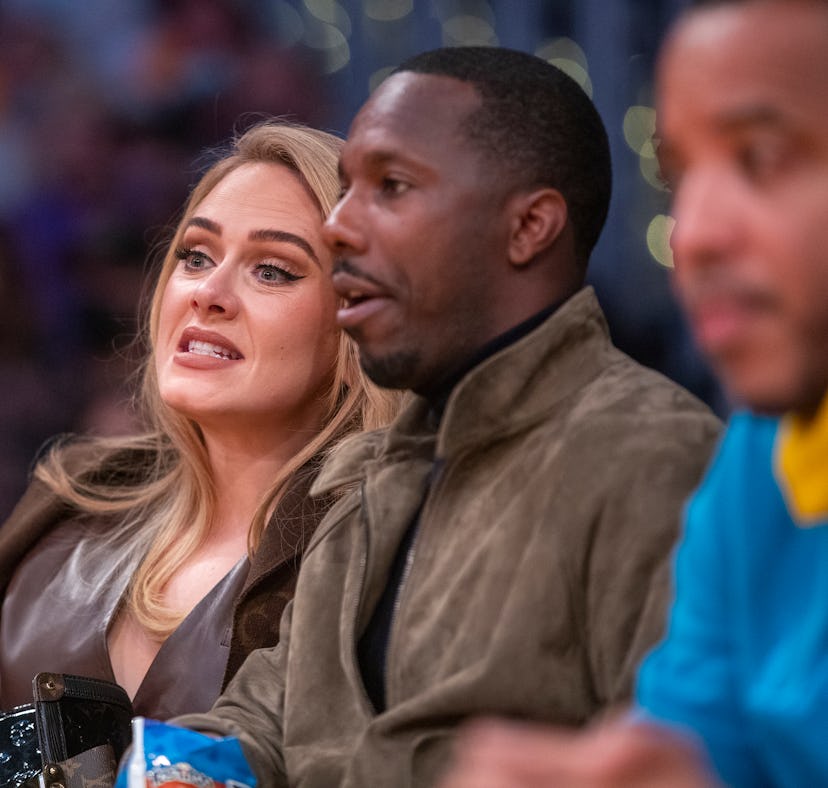 Adele and her new boyfriend Rich Paul were spotted together at the Phoenix Suns game in July of this...