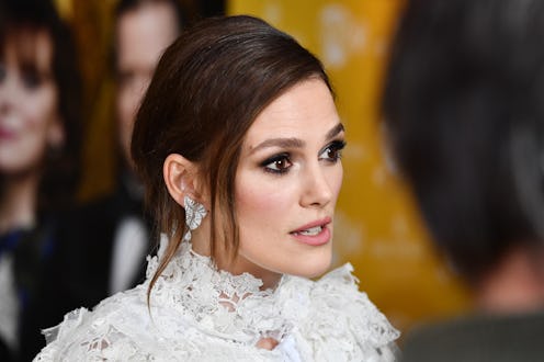LONDON, ENGLAND - MARCH 09: Keira Knightley attends the "Misbehaviour" World Premiere at The Ham Yar...