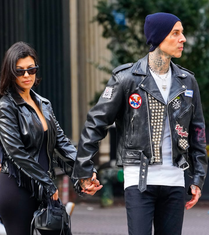 Kourtney Kardashian and Travis Barker are engaged.