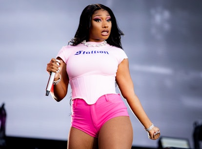 Megan Thee Stallion, who you can dress up as for your Halloween costume in 2021.