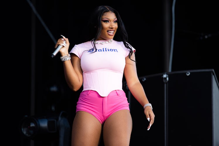AUSTIN, TEXAS - OCTOBER 01: Megan Thee Stallion performs onstage during Austin City Limits Festival ...