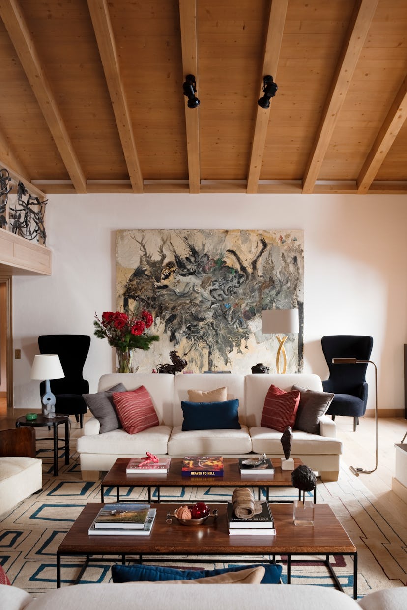 Swiss Chalet with interior designed by Tino Zervudachi, Gstaad