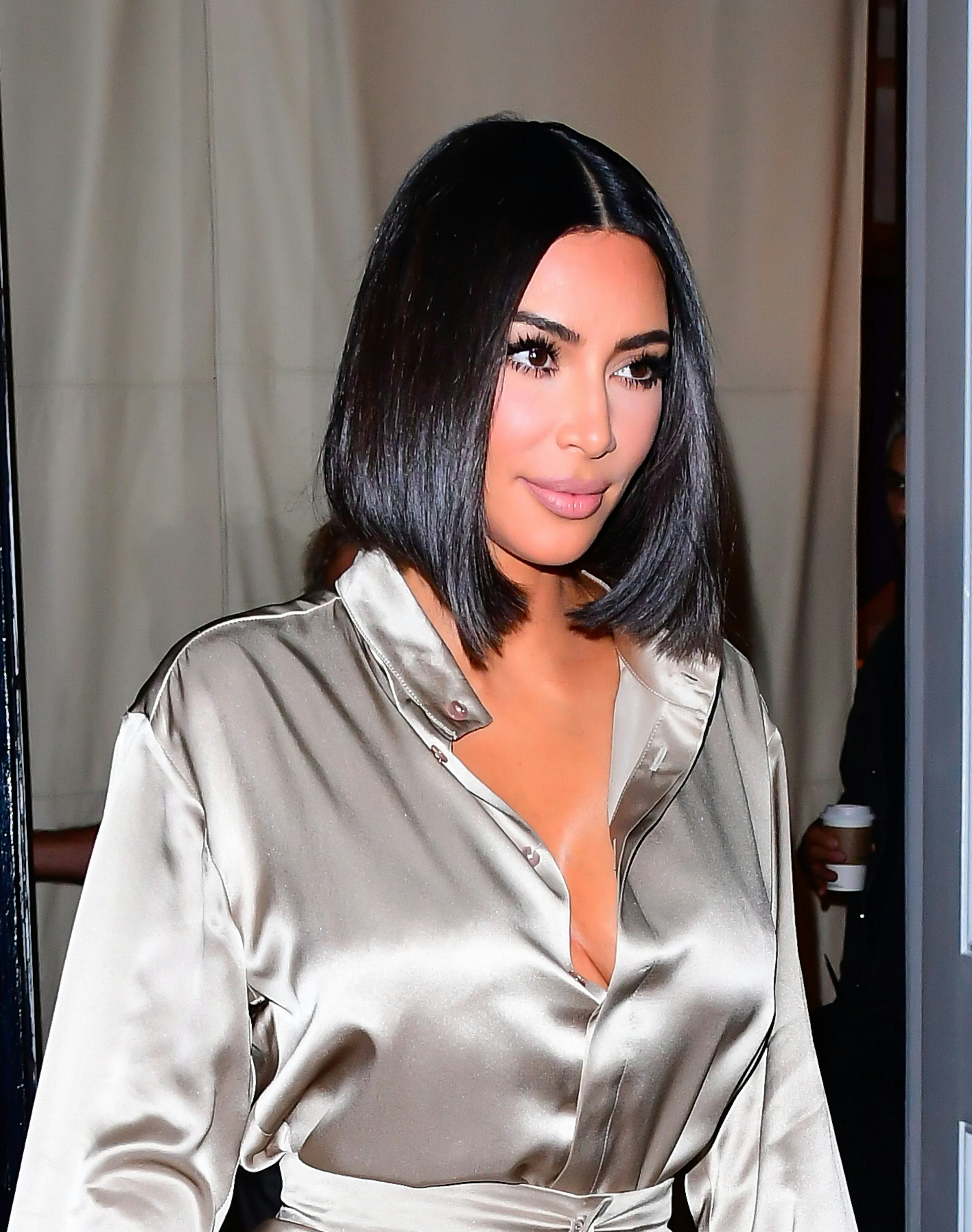 Kardashian chopped her hair into a bob in 2019.