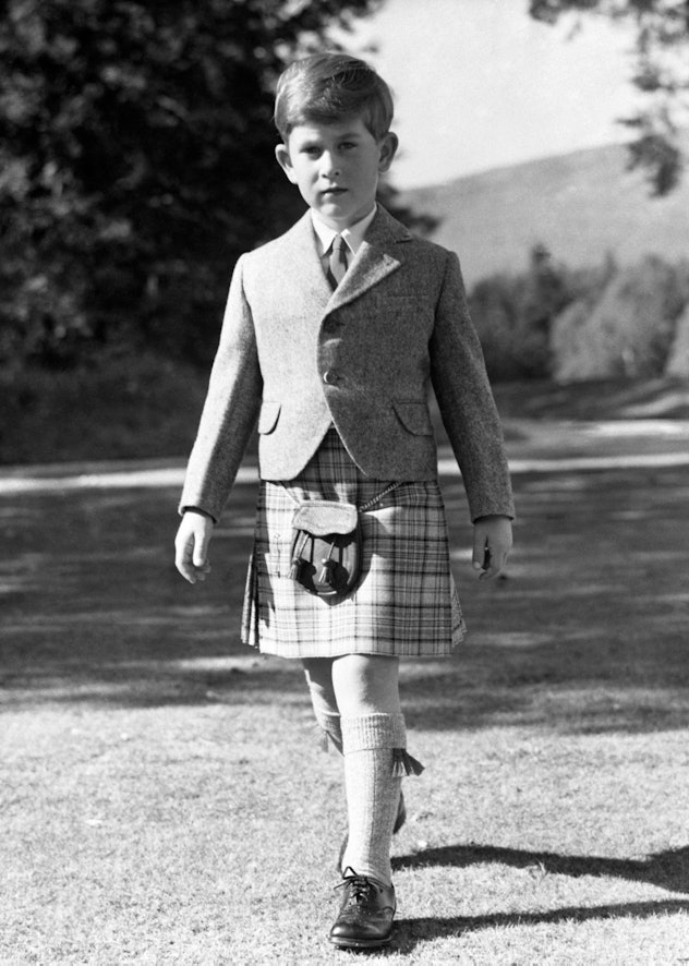 Prince Charles loved a tartan.