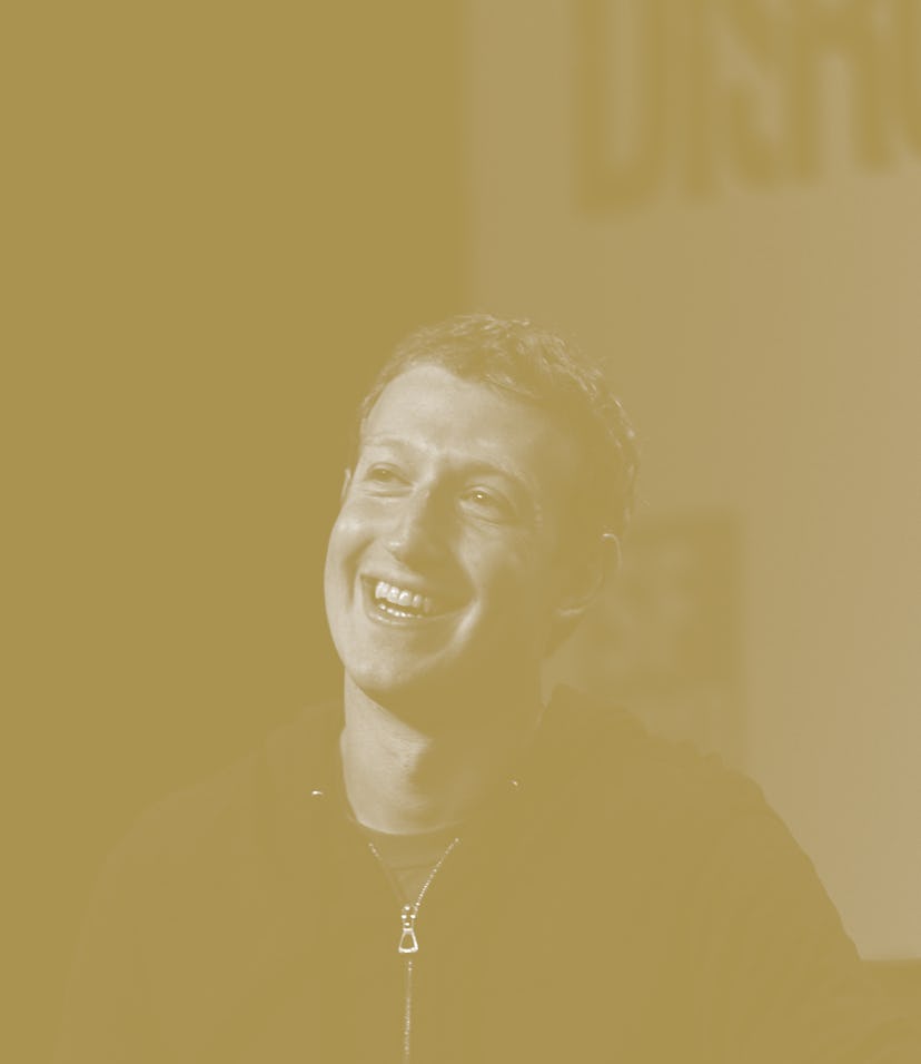 Facebook CEO Mark Zuckerberg speaks at TechCrunch Disrupt 2013 in San Francisco, California, on Wed...