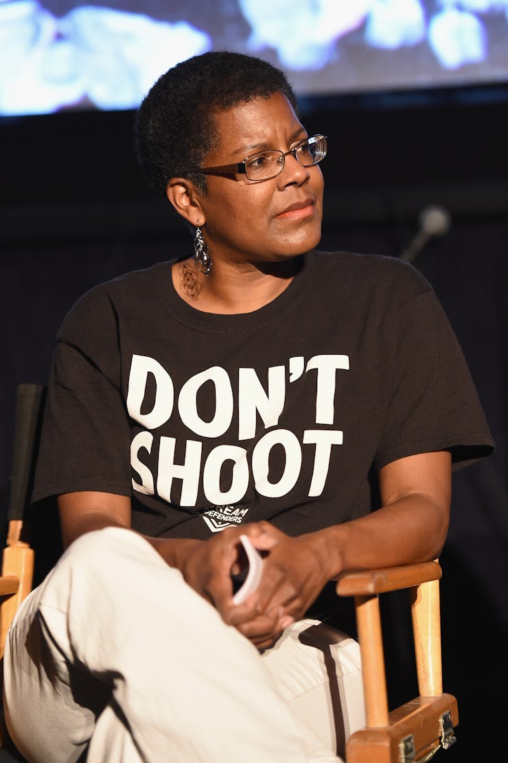 LOS ANGELES, CA - JUNE 11: Author Tananarive Due attends the "#BlackLifeBlackProtest" screening duri...