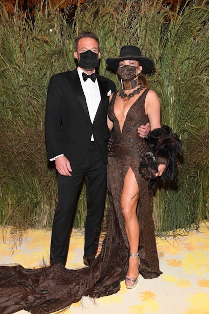 Ben Affleck and Jennifer Lopez at the Met Gala in 2021.