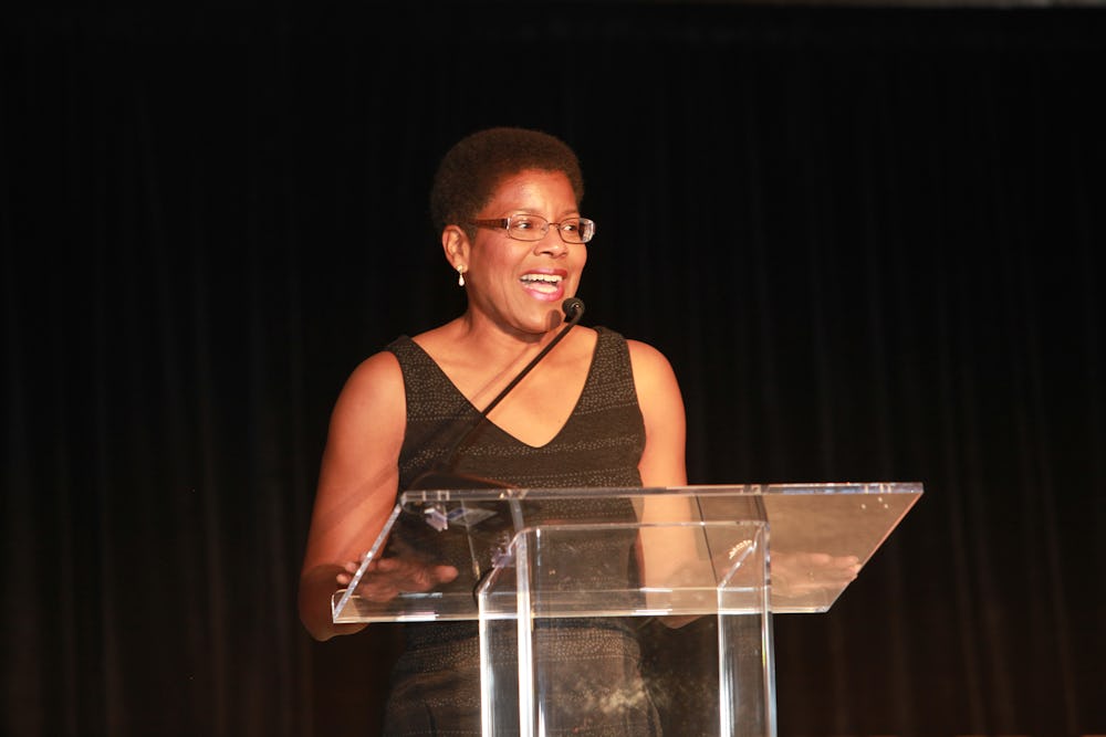WASHINGTON, DC - SEPTEMBER 18: Tananarive Due attend the Congressional Black Caucus 2013 on Septembe...