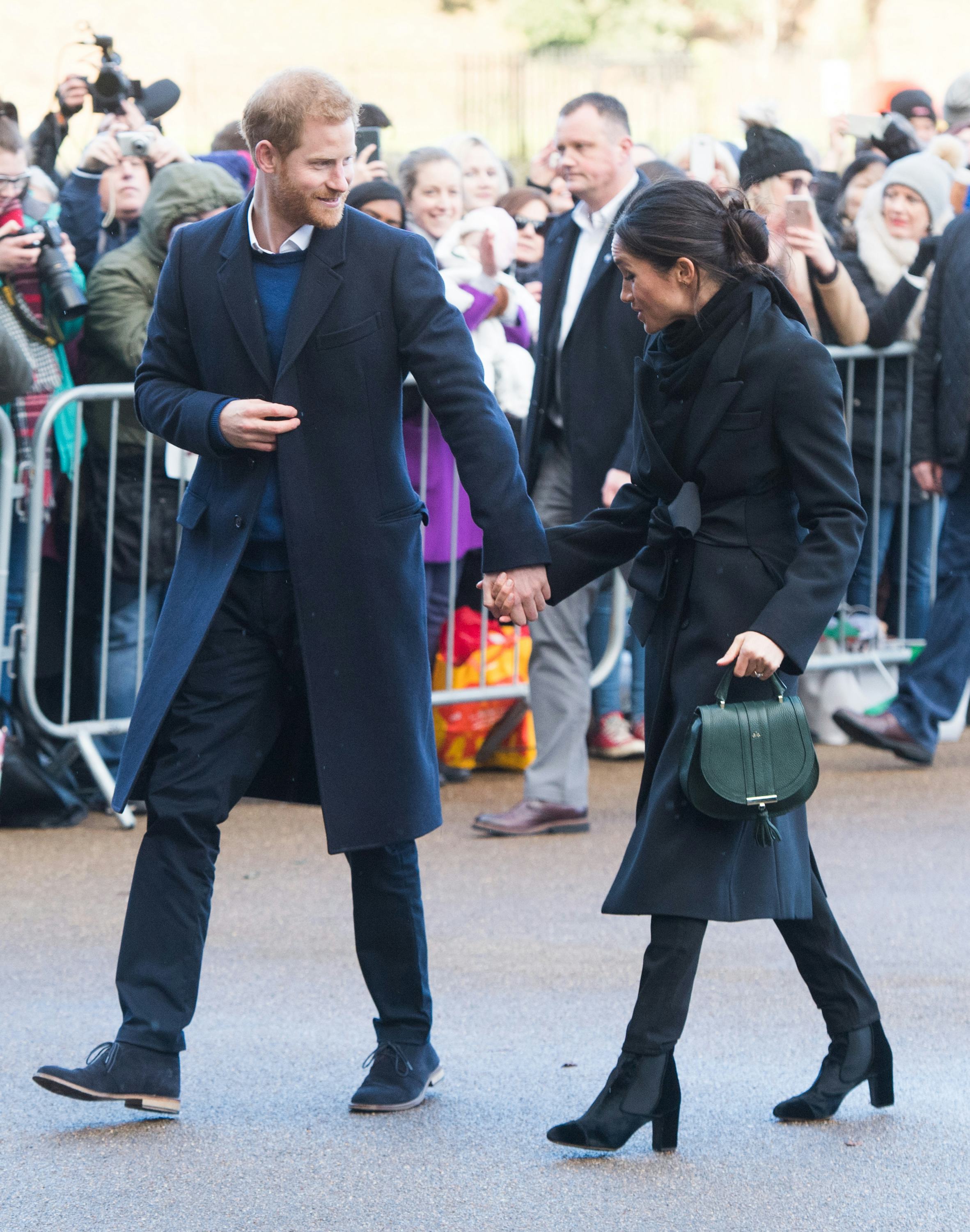 Meghan markle clearance lace up boots