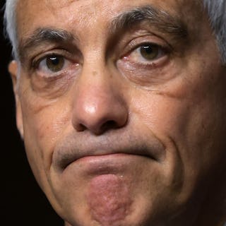 WASHINGTON, DC - OCTOBER 20: Rahm Emanuel, former Mayor of Chicago and former chief of staff in the ...