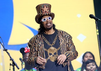 ANAHEIM, CA - JANUARY 27:  Musician Bootsy Collins onstage at The 2018 NAMM Show at Anaheim Conventi...