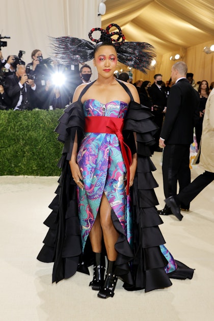 Naomi Osaka's Met Gala Vuitton Look Pays Homage to Her Roots