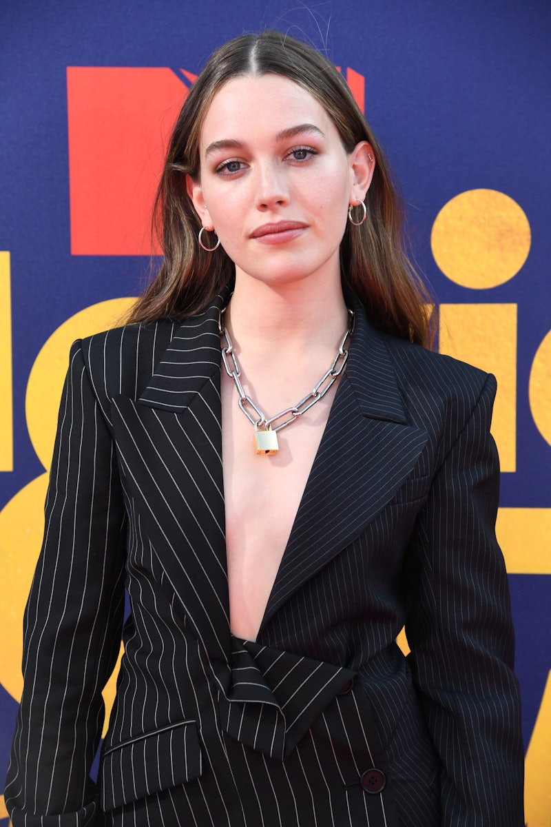 Victoria Pedretti poses for a photograph at the 2019 MTV Movie and TV Awards.