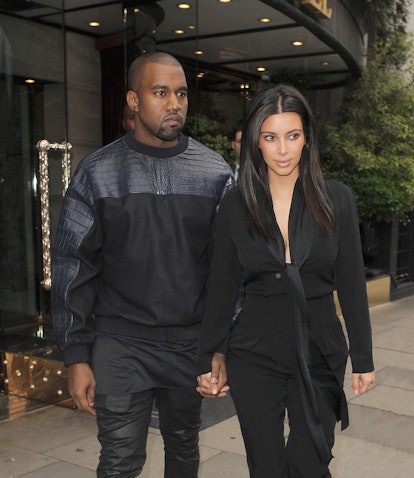 Kim Kardashian and Kanye West, who she says is the most inspirational person to her.