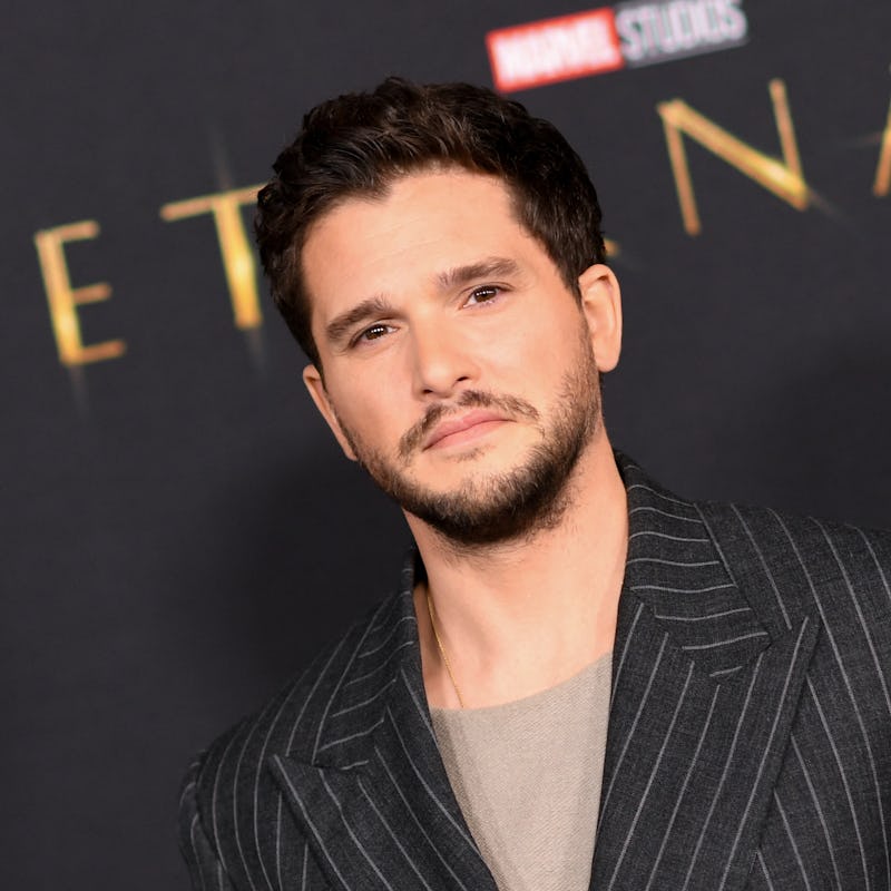 British actor Kit Harington arrives for the world premiere of Marvel Studios' "Eternals" at the Dolb...