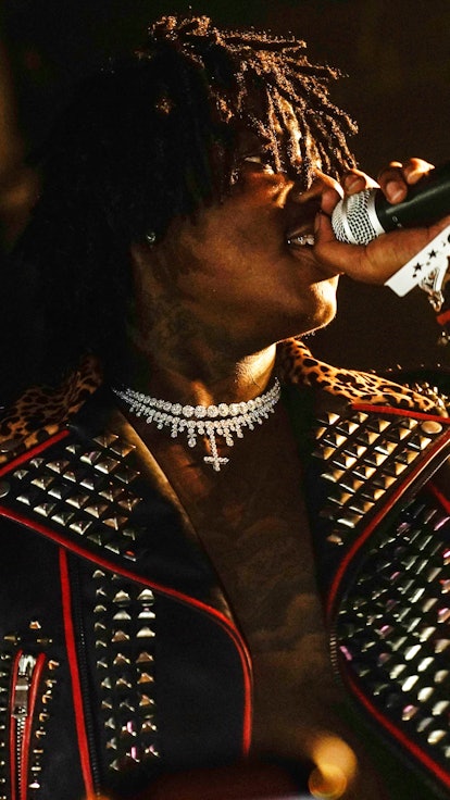 WEST HOLLYWOOD, CA - JULY 30:  SahBabii performs at The Roxy Theatre on July 30, 2017 in West Hollyw...