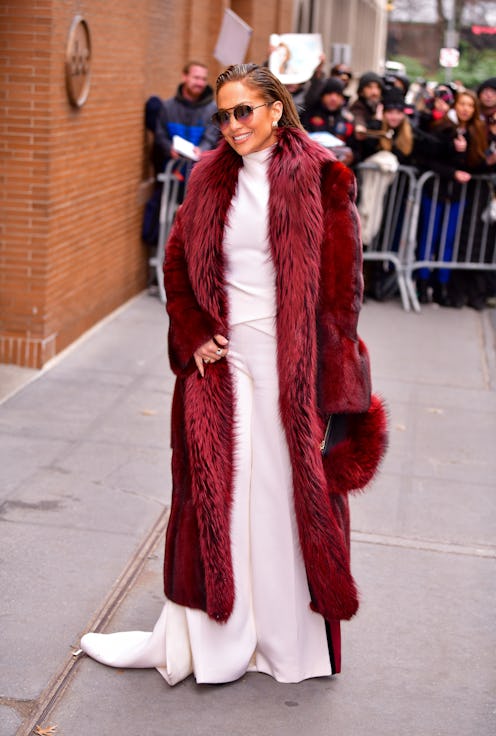 Jennifer Lopez in New York City 2018.