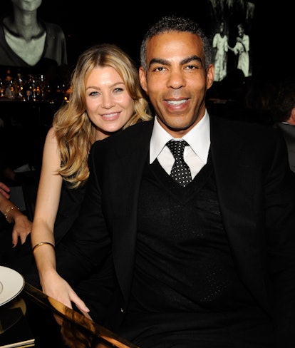 Ellen Pompeo and Chris Ivery pose together at the "A Night to Benefit Raising Malawi and UNICEF" eve...