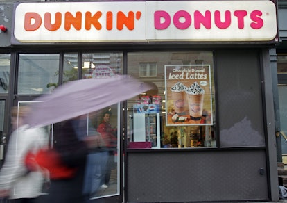 (5/25/05-Boston, MA)the Dunkin' Donuts on Boylston Street , 5/25/05.  (052505ddsc02-staff photo by s...