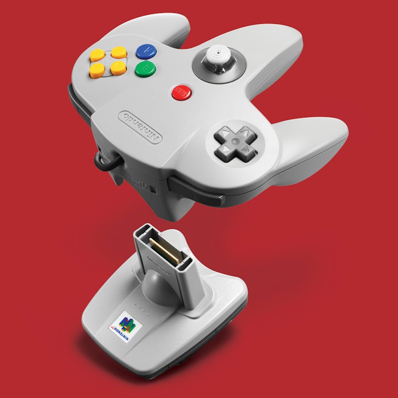 A Nintendo 64 controller and Transfer Pak, taken on May 24, 2019. (Photo by Phil Barker/Future Publi...