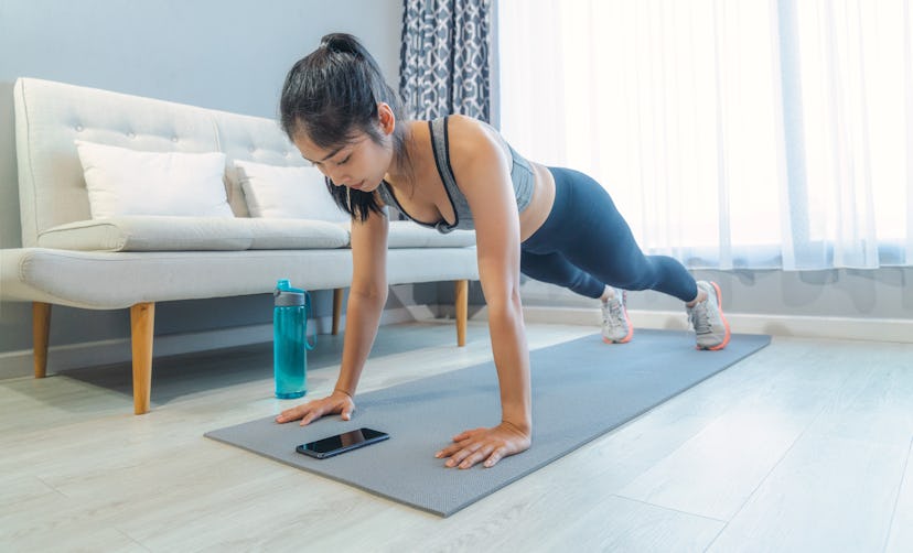 The OG type of plank exercise is none other than the high plank.