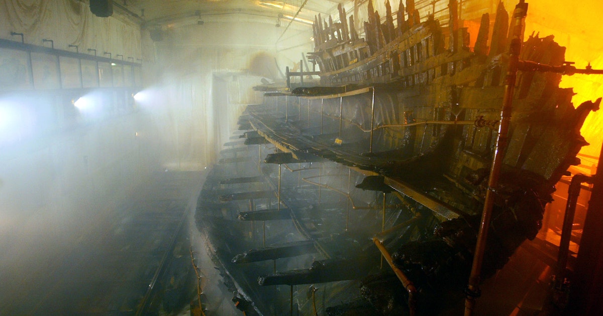 A famous Tudor-era ship is being eaten alive — but scientists have a solution<br>
