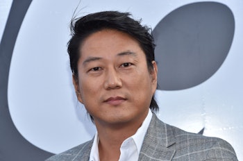 Actor Sung Kang arrives for the world premiere of "F9: The Fast Saga" at the TCL Chinese theatre in ...