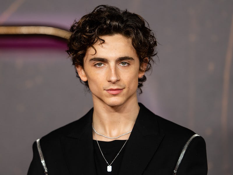 LONDON, ENGLAND - OCTOBER 18: Timothée Chalamet attends the "Dune" UK Special Screening at Odeon Lux...