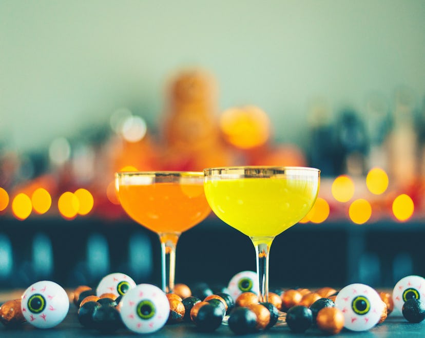 Thrill your party guests with these Halloween cocktail recipes. 
