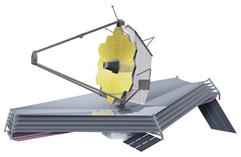 James Webb Space Telescope, Large infrared space telescope set to be launched in 2018. Its principal...
