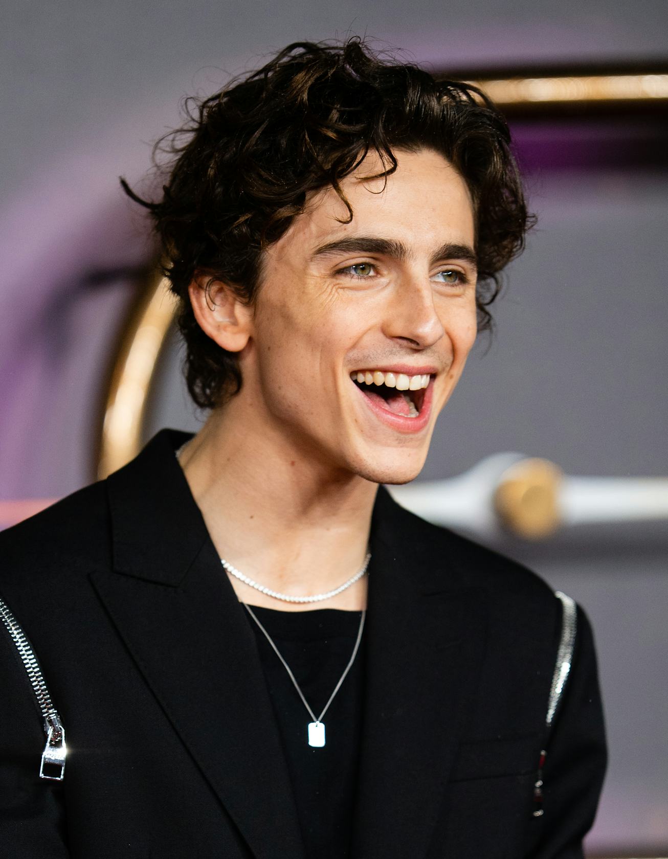 LONDON, ENGLAND - OCTOBER 18: Timothée Chalamet attends the "Dune" UK Special Screening at Odeon Lux...
