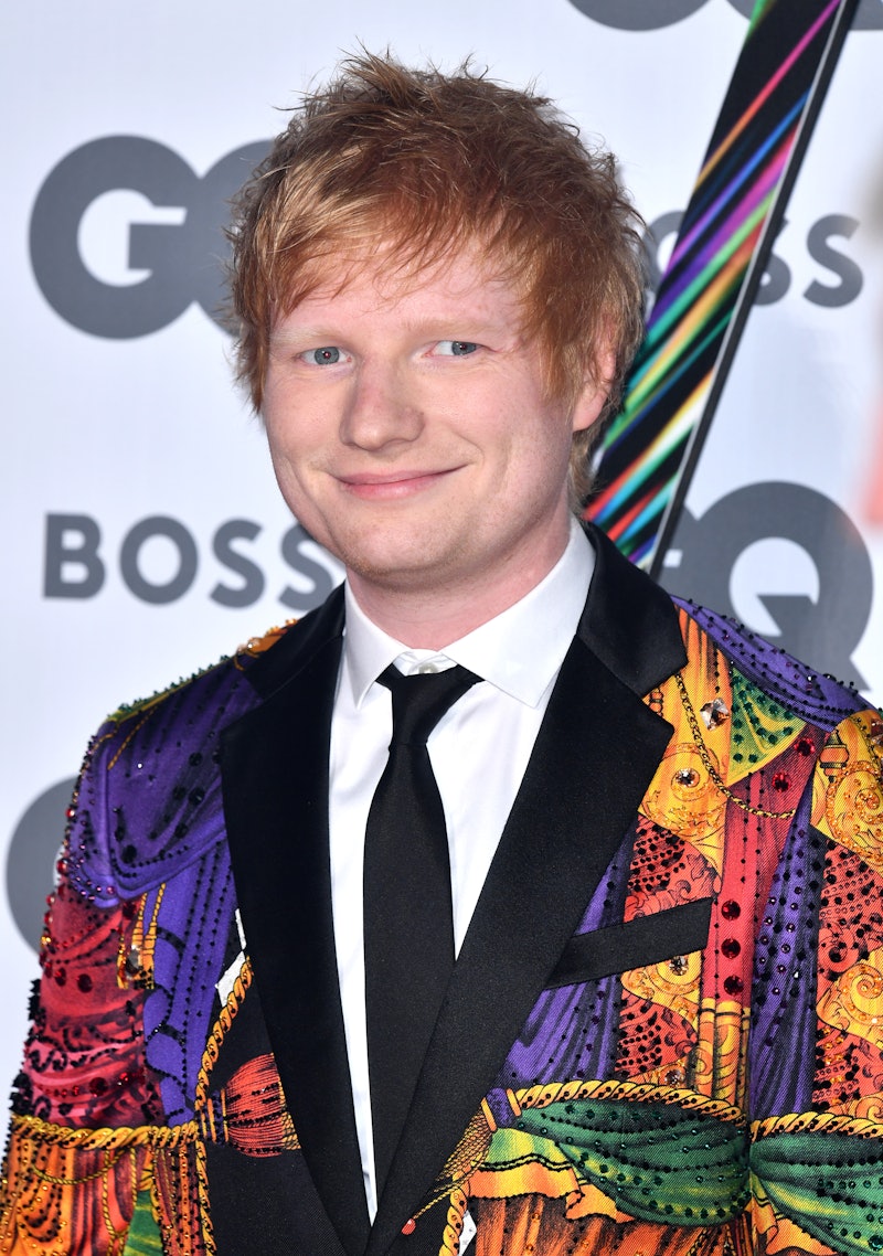 LONDON, ENGLAND - SEPTEMBER 01:  Ed Sheeran attends the GQ Men Of The Year Awards 2021 at the Tate M...
