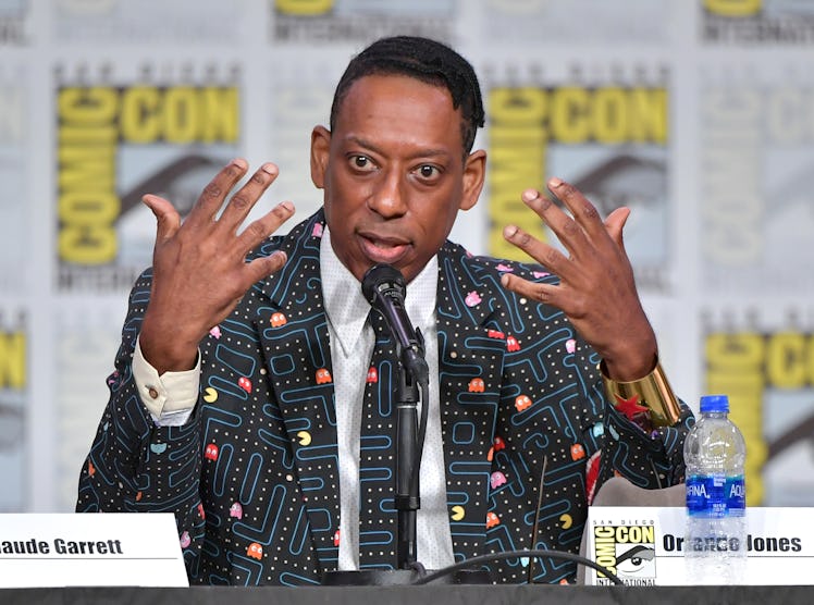 Orlando Jones speaks at SYFY WIRE's "It Came From The 90s" during 2019 Comic-Con International at Sa...
