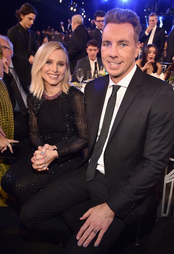 LOS ANGELES, CA - JANUARY 21: Actors Kristen Bell and Dax Shepard attend the 24th Annual Screen Act...