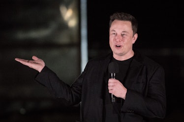 BOCA CHICA, TX - SEPTEMBER 28: SpaceX CEO Elon Musk gives an update on the next-generation Starship ...