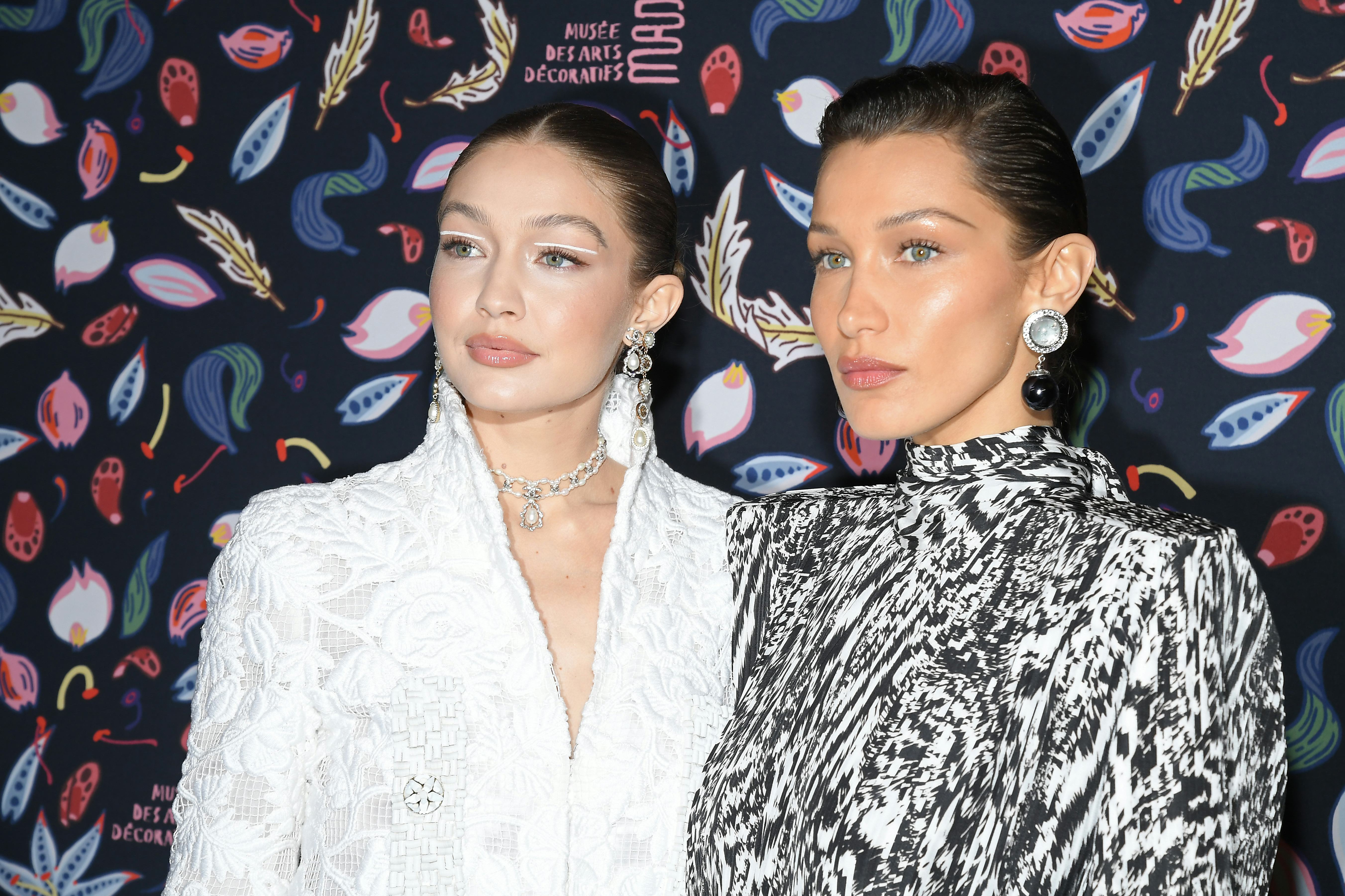 Gigi and Bella Hadid look so much like twins.