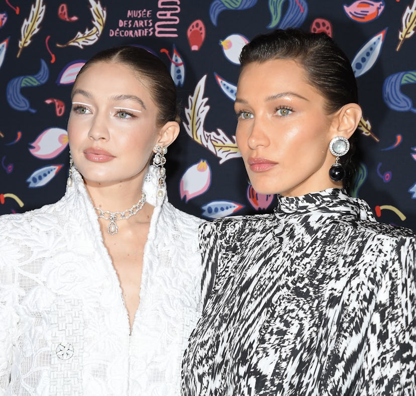 Gigi and Bella Hadid look so much like twins.