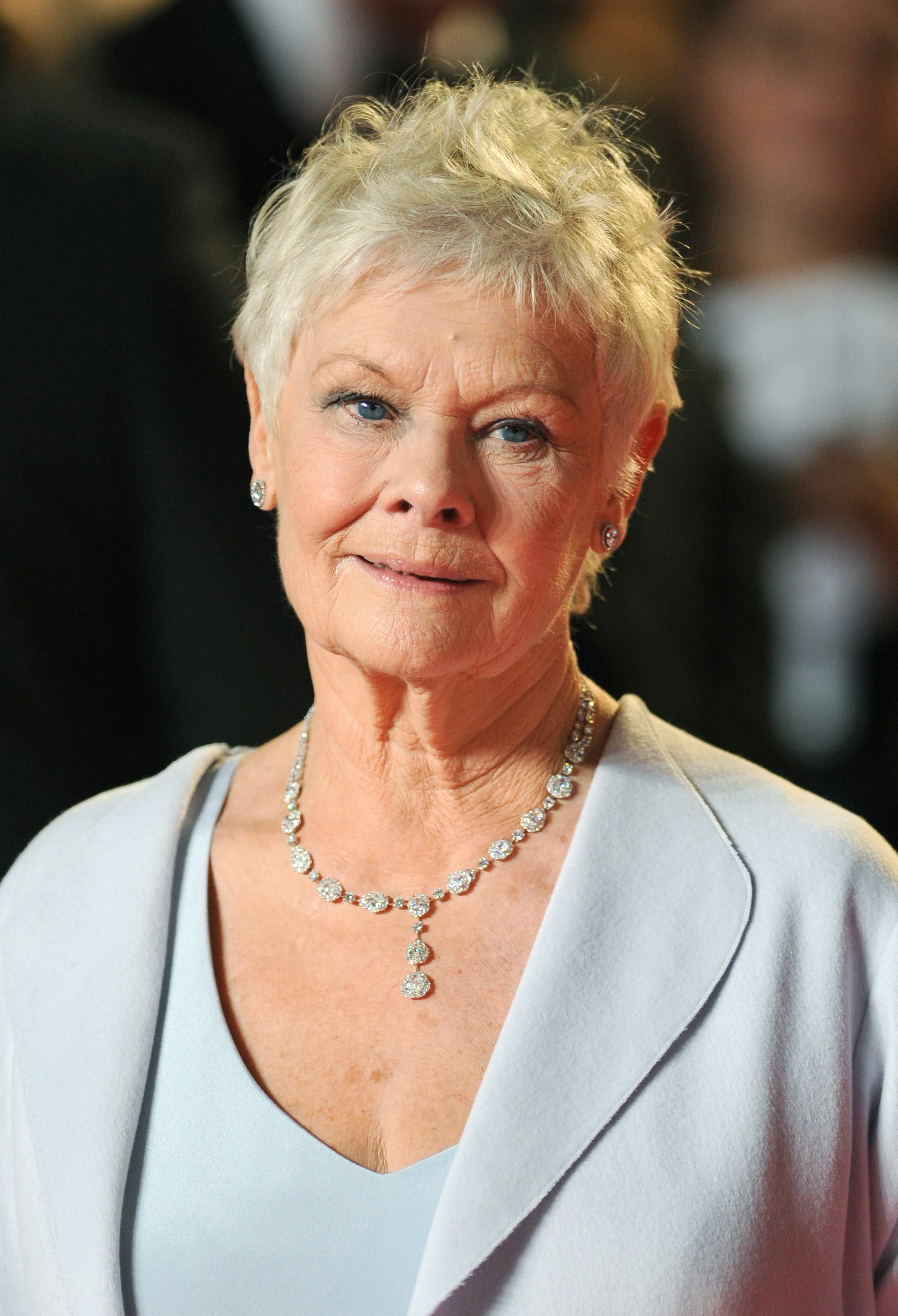 Dame Judi Dench arrives at the Royal World premiere of Skyfall at the Royal Albert Hall, London.   (&hellip;