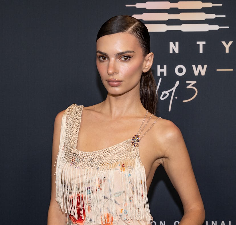 Emily Ratajkowski reportedly accused Robin Thicke of groping her.