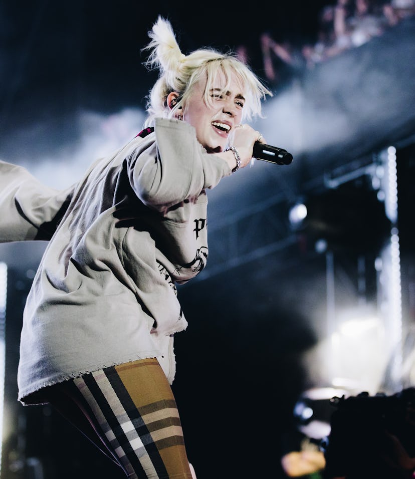 AUSTIN, TEXAS - OCTOBER 02: Billie Eilish performs onstage during Austin City Limits Festival at Zil...