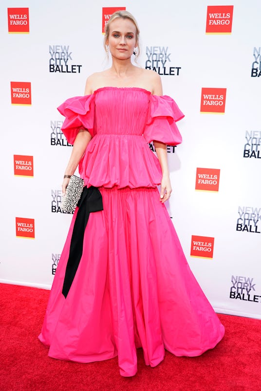 NEW YORK, NEW YORK - SEPTEMBER 30: Diane Kruger attends New York City Ballet's 2021 Fall Fashion Gal...
