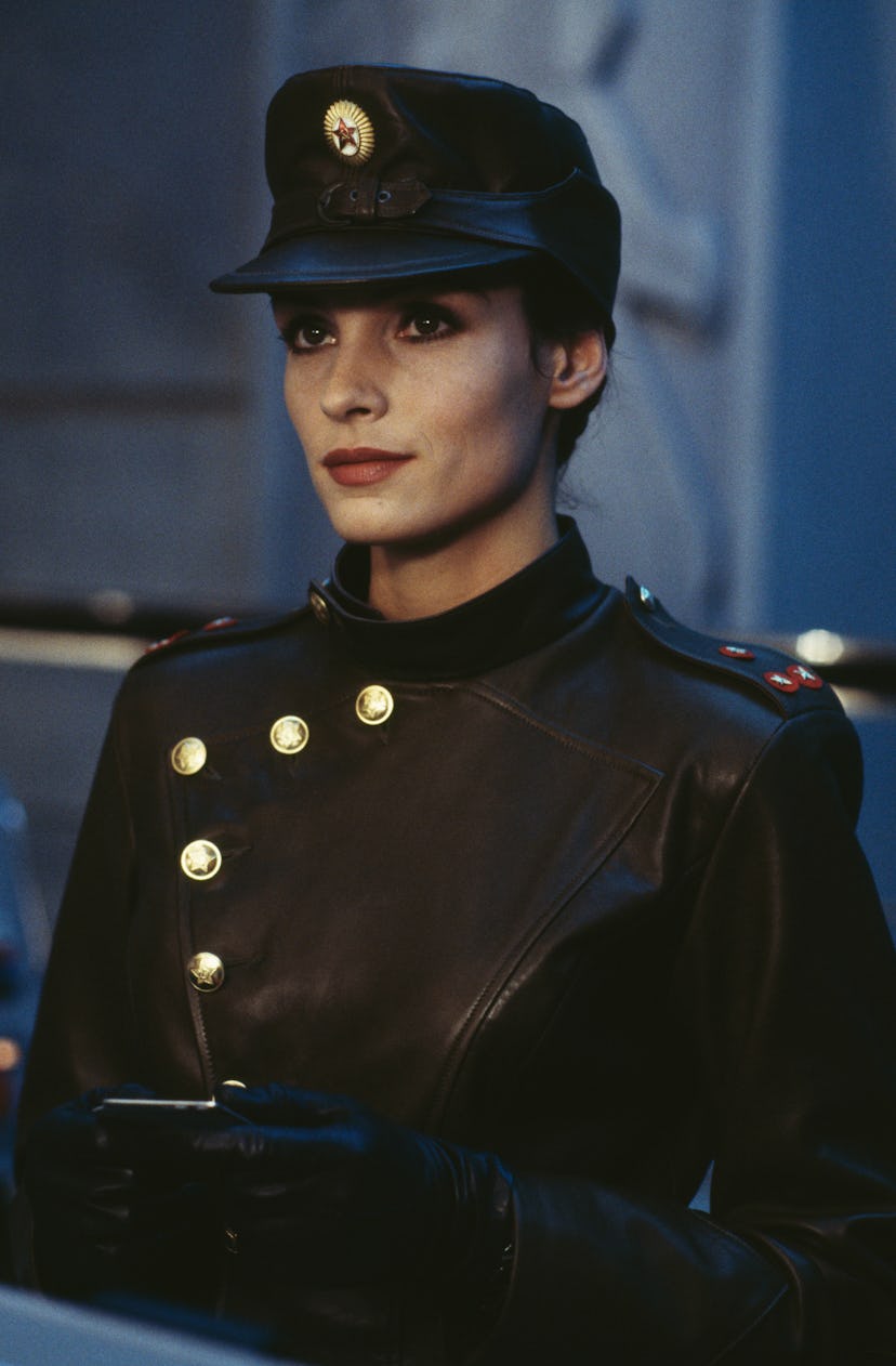 Dutch-born actress Famke Janssen stars as the villainous Xenia Onatopp in the James Bond film ‘Golde…
