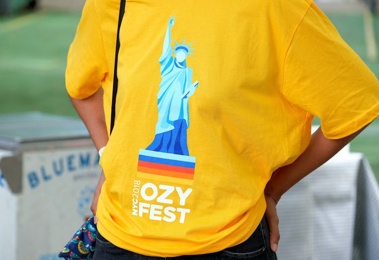 NEW YORK, NY - JULY 21: Guests during OZY Fest 2018 at Rumsey Playfield, Central Park on July 21, 2...