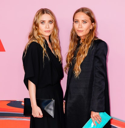 NEW YORK, NY - JUNE 03:  Mary Kate Olsen and Ashley Olsen at CFDA awards on June 3, 2019 in New York...