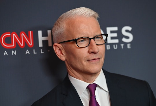 Anderson Cooper's son loves his feet.